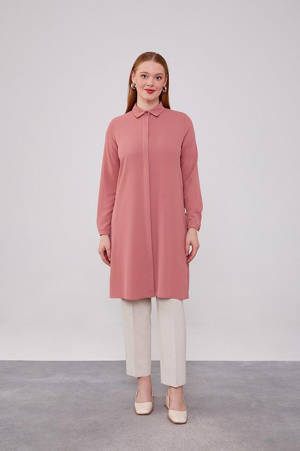 Pudra Şifon Tunik - 2