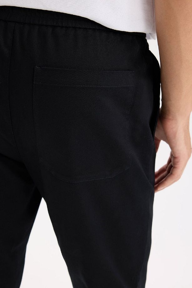 Yazlık Jogger Pantolon Beli Bağcıklı Cepli D5966ax25sp - 6