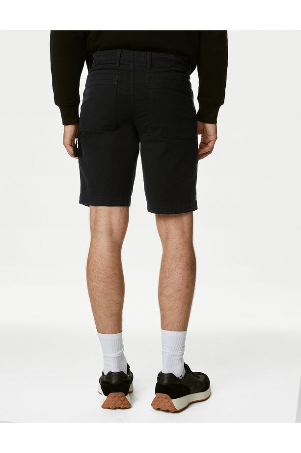Regular Fit Utility Şort - 4