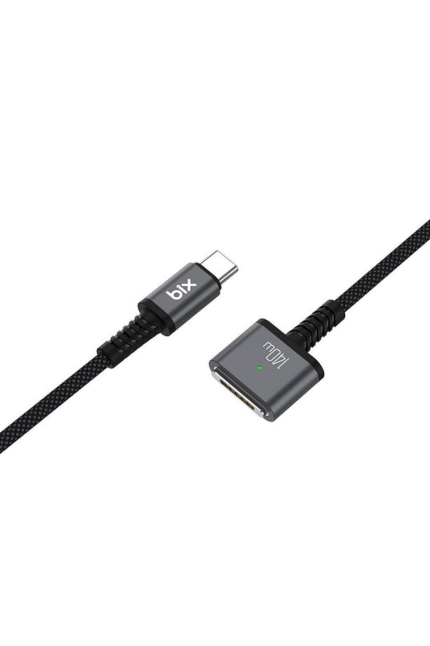 140w Type-c To Magsafe 3 Macbook Pro Ve Macbook Air 13″ 14″ 16″ M1 M2 Uyumlu Manyetik Örgülü Şar - 2
