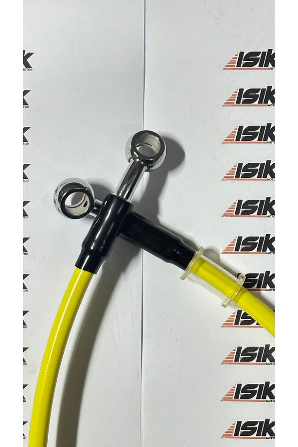 Motorsiklet Hidrolik Fren Hortumu Sarı 94cm - 3