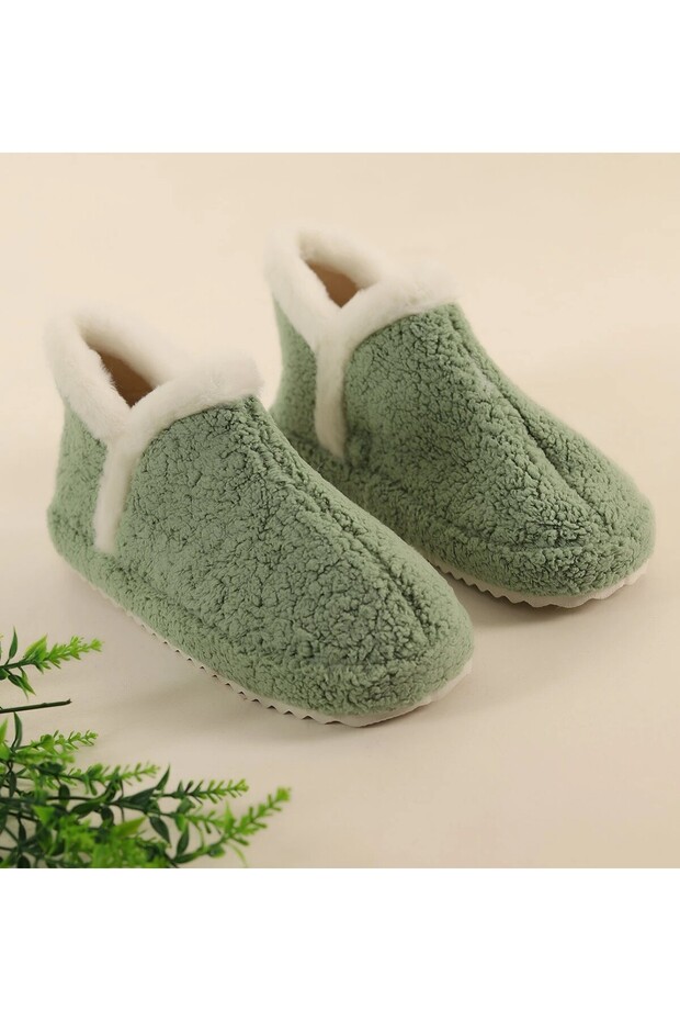 KADIN EV BOTU SICACIK YAPISIYLA HAFİF TABANIYLA EV BOTU - 3