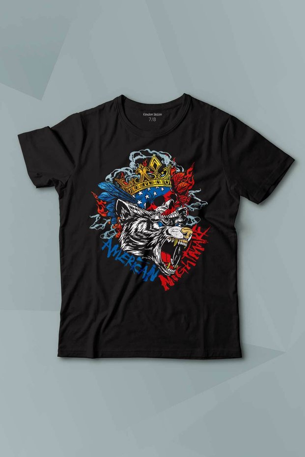 Short Sleeve T-Shirt Cody Rhodes Nightmare Wwe American Wrestling Printed Children's T-Shirt Short Sleeve