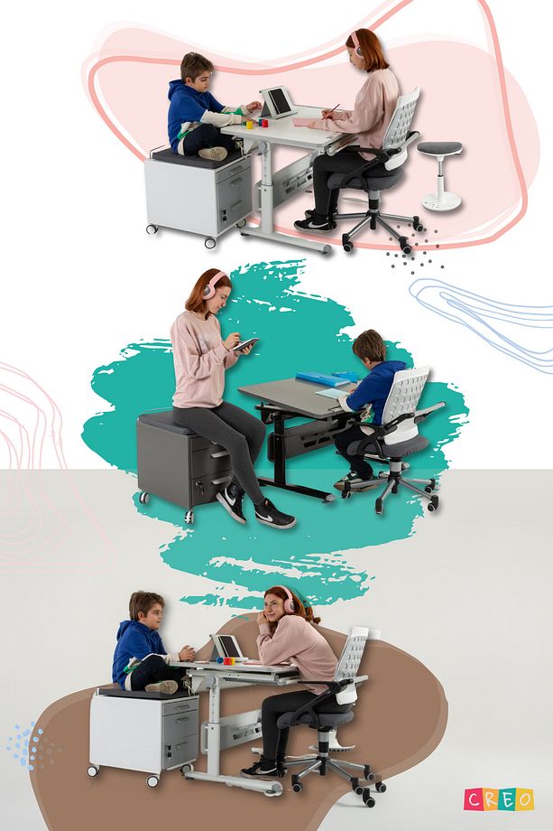Yükseklik Ve Eğim Ayarlı, Vega Advanced Bilgisayar Ve Çalışma Masası Takımı Beyaz/fuşya - 7