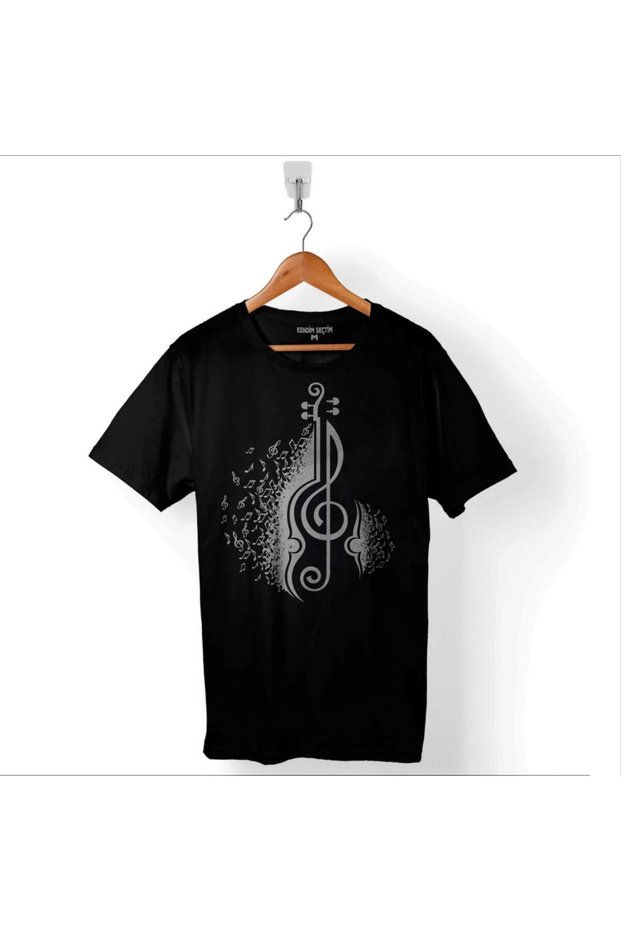 G Key Guitar Guitar Saz Rock Jazz Music Men's T-Shirt