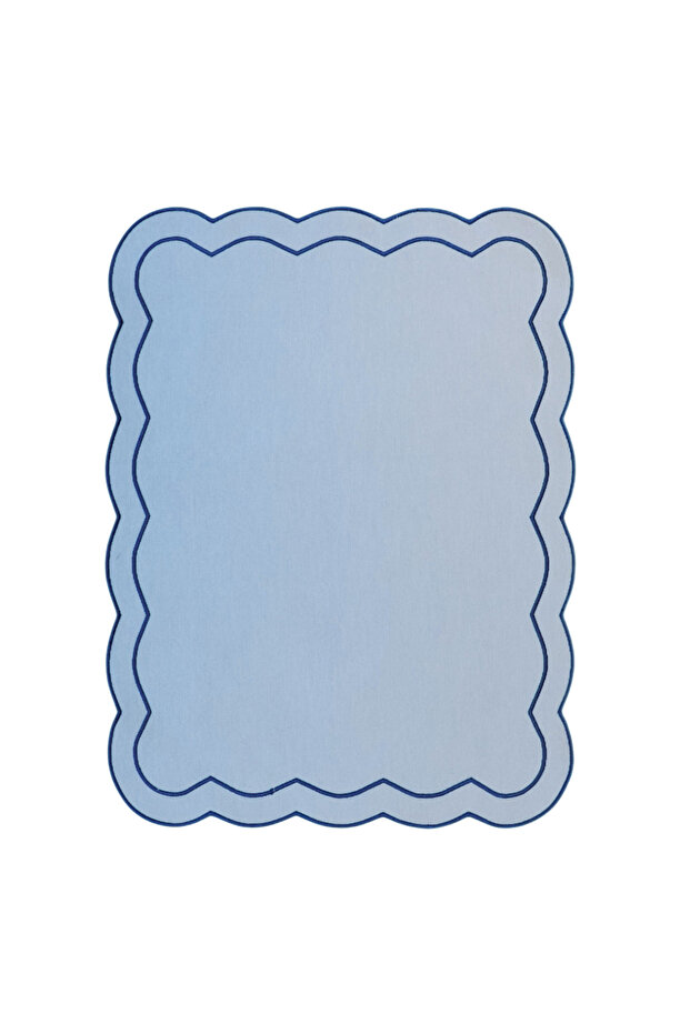 Лъки 2-компонентен американски сервиз - син - 1