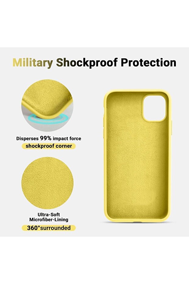 Compatible with iPhone 11 Pro Case, Full Covered Silicone Cover Launch Case - 3