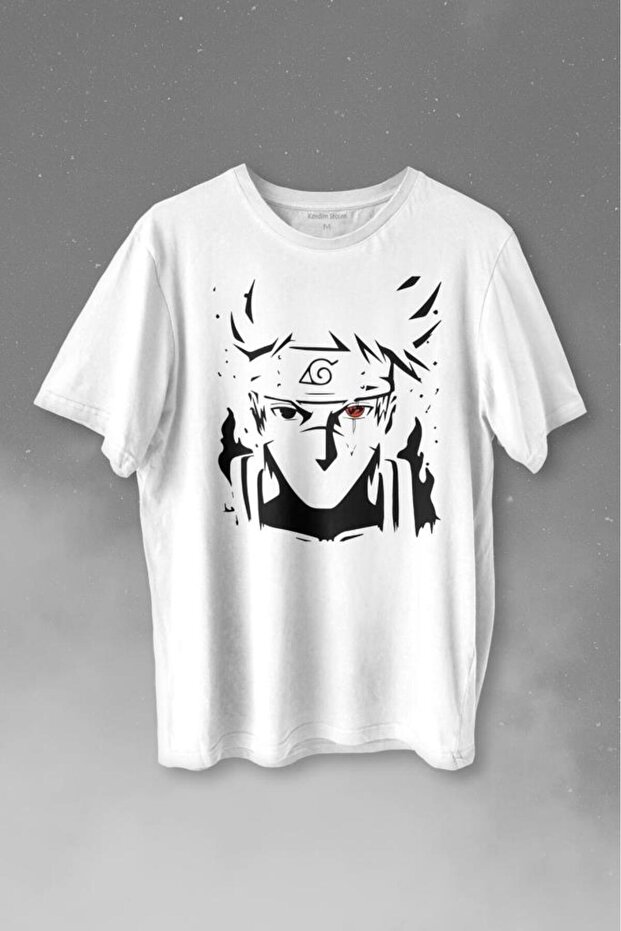Naruto Kakashi Anime Series Printed T-Shirt Unisex T-shirt