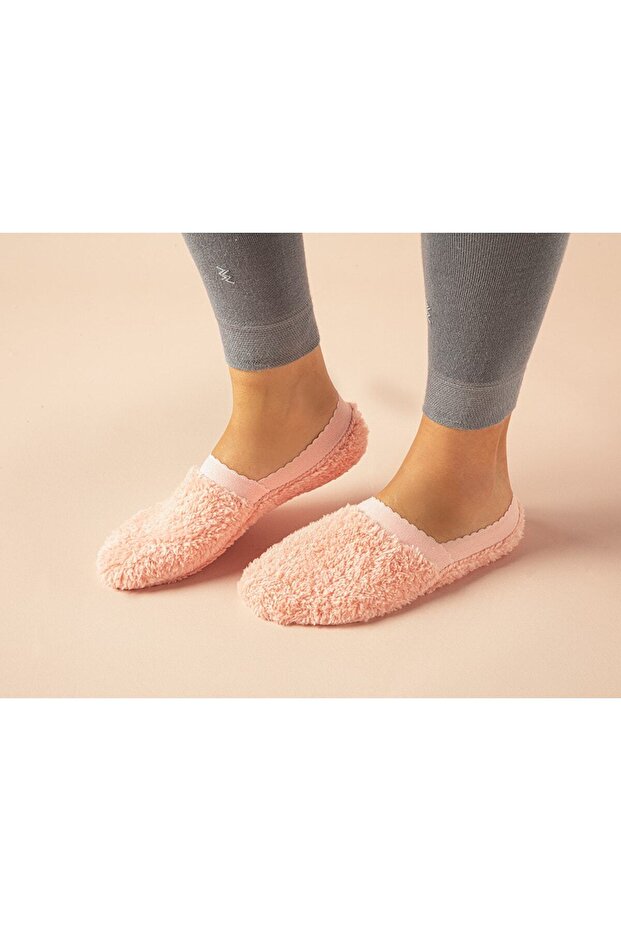 New Soft Women's Plush Socks Powder