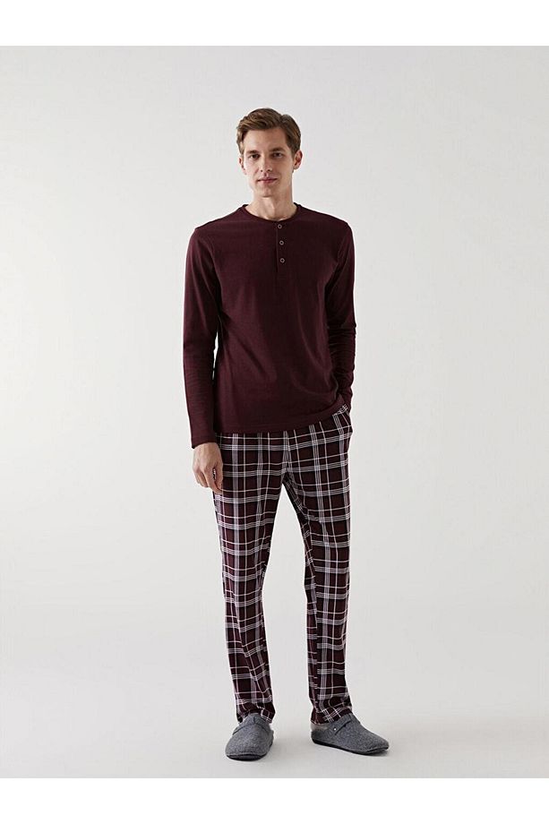 Standart Kalıp Erkek Pijama Takımı - 2