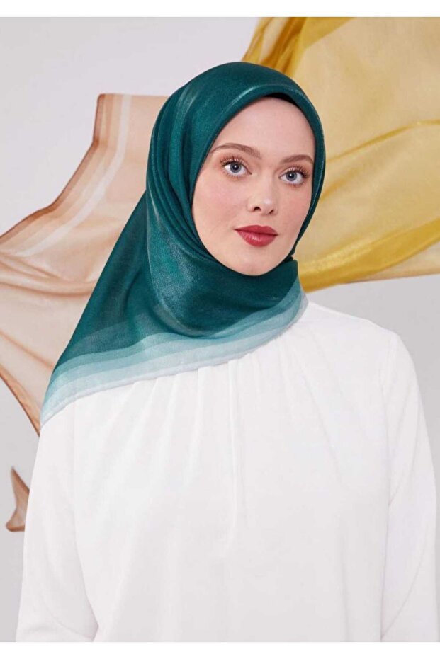 Simli Kehribar Eşarp - 1