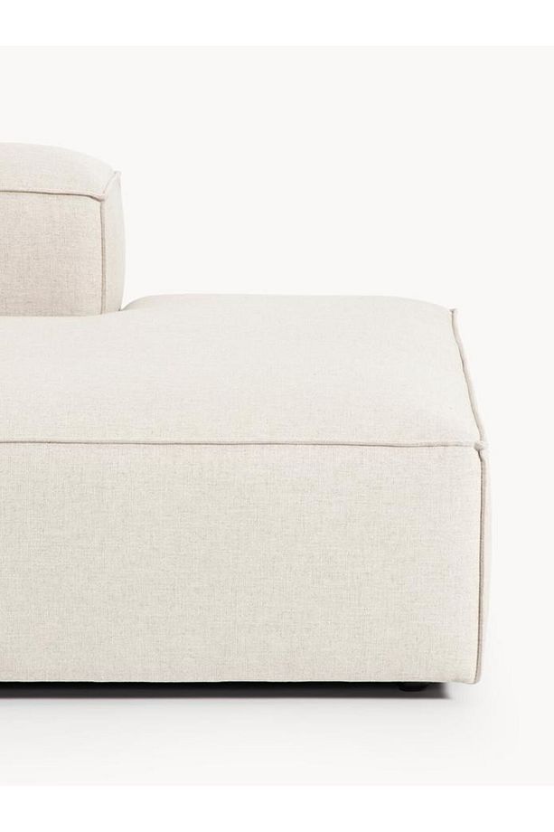 Soft Yumuşak Oturumlu Üç Modüllü Uzanmalı Modüler Kanepe, Keten - InNature Home - 8