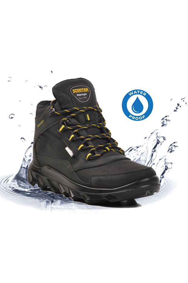 Textile Black-Yellow Waterproof Men's Outdoor Boots M7200 m
