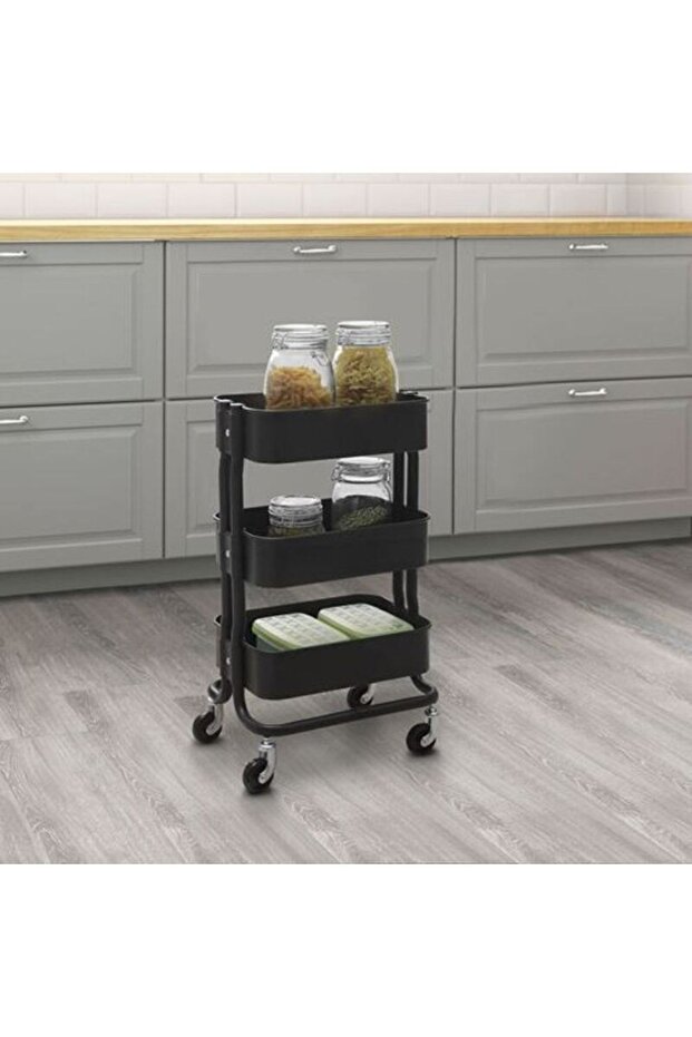 Rashult Servis Arabası, Siyah - 2