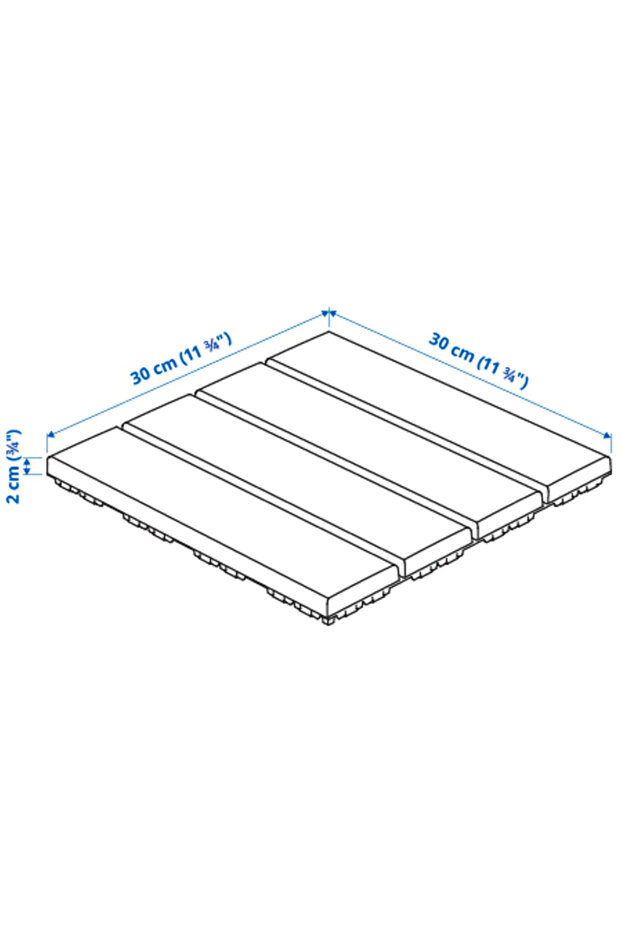 RUNNEN yer döşemesi siyah - 7
