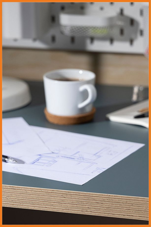 Masa Tablası Paneli Yüzeyi Üstü Mdf Sunta Çalışma Yemek Bilgisayar Ofis 140x60 Turkuaz - 3