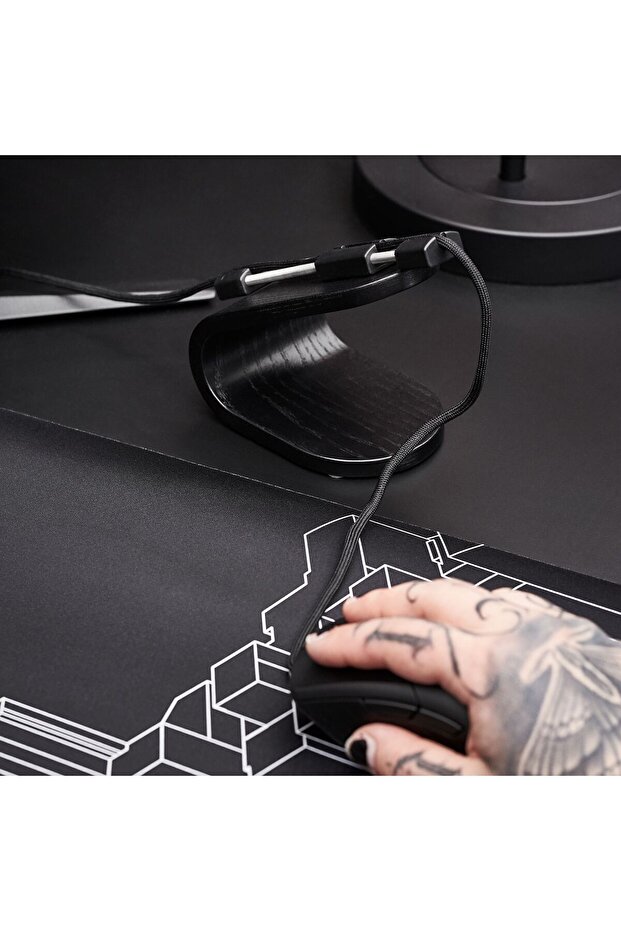 Floor Protector, Mouse Pad, Black, 110X100 - 6