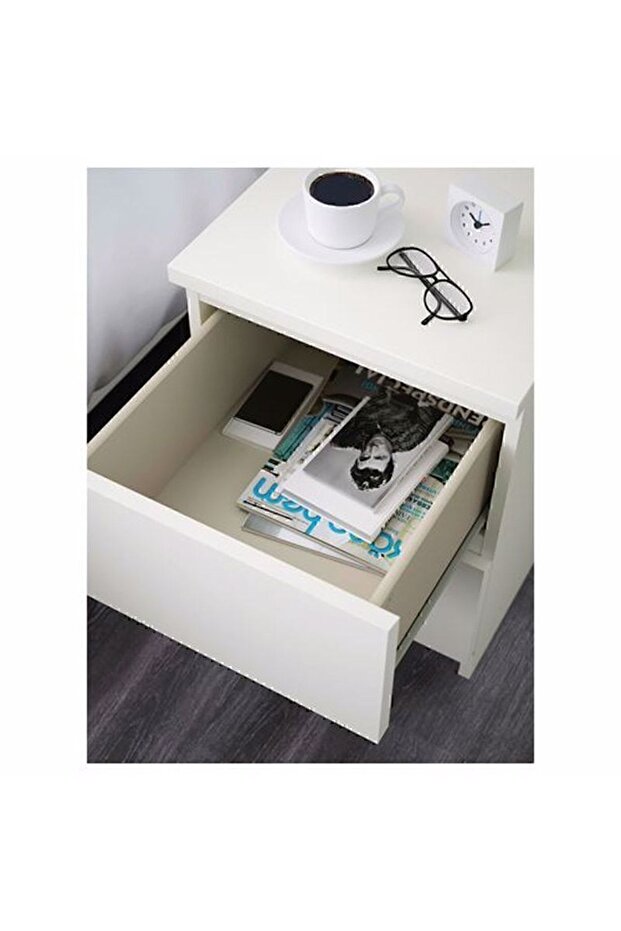 Malm Komodin, Beyaz - 4