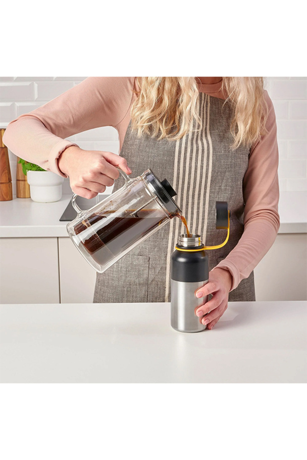 HETLEVRAD Termos, Paslanmaz Çelik-Siyah, 0,5 lt - 3
