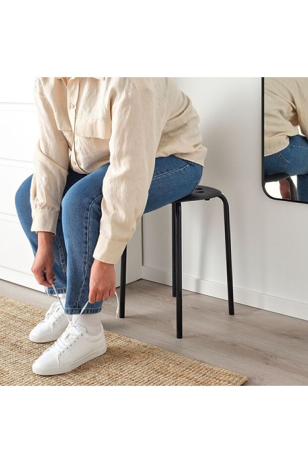 Marıus Tabure Siyah - 7