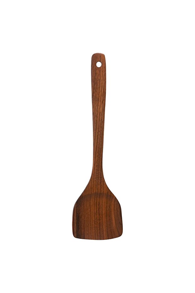 HULDHET wok spatula, walnut - 1