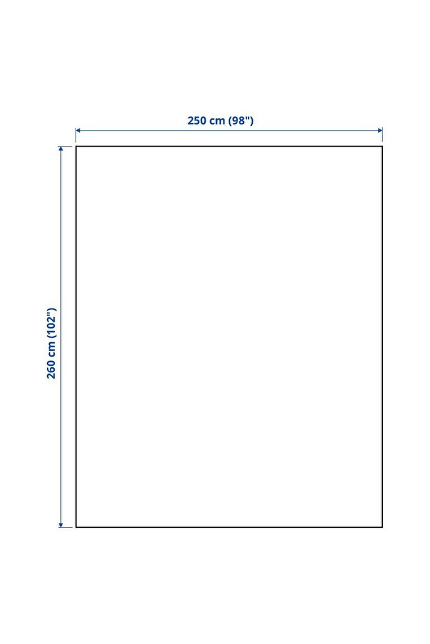 Off-white Bedspread - 260x250 cm - 4