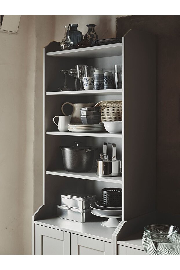 dolap, gri, 70x199 cm - 7