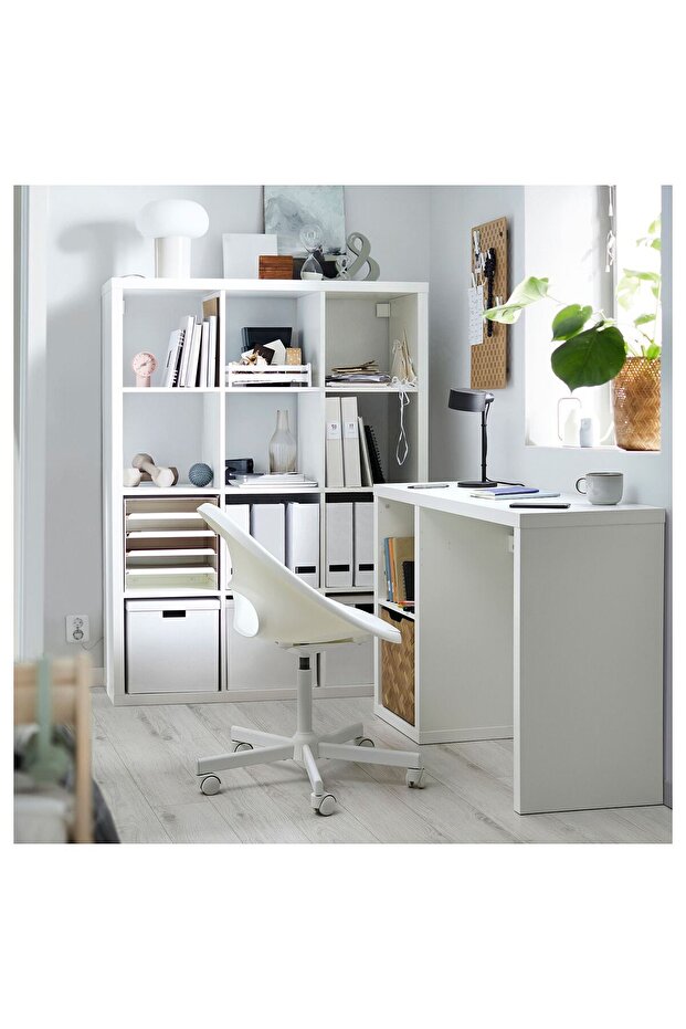 çalışma masası, beyaz - 4