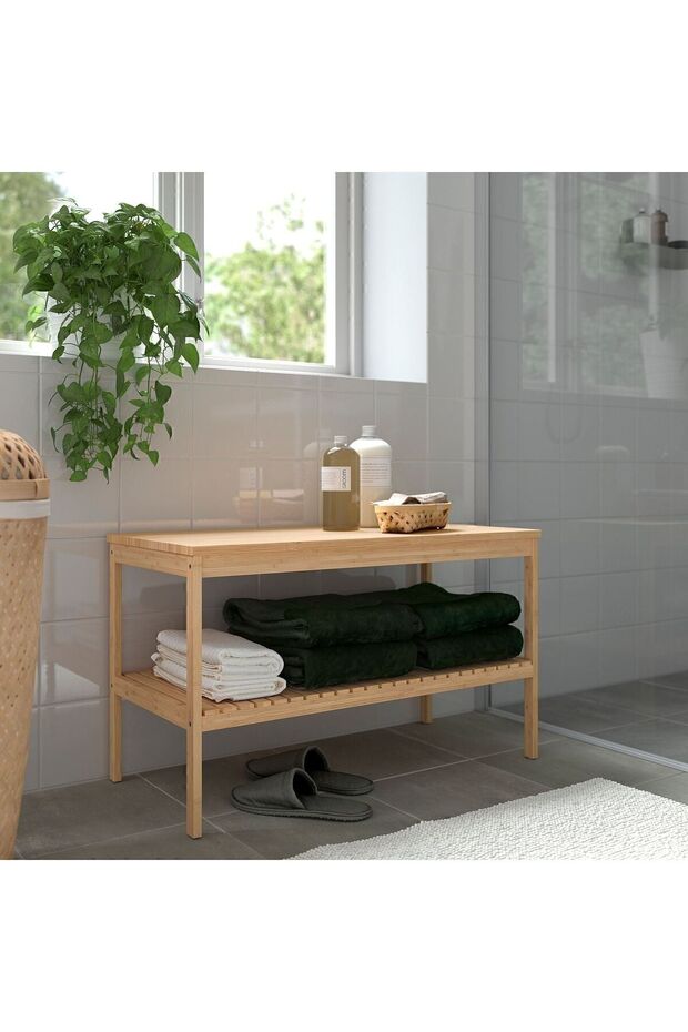 RAGRUND bank, bambu, 77x37 cm - 1