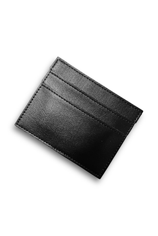 Super Slim Thin Model Credit Card & Business Card Holder Mussen Faux Leather Card Holder
