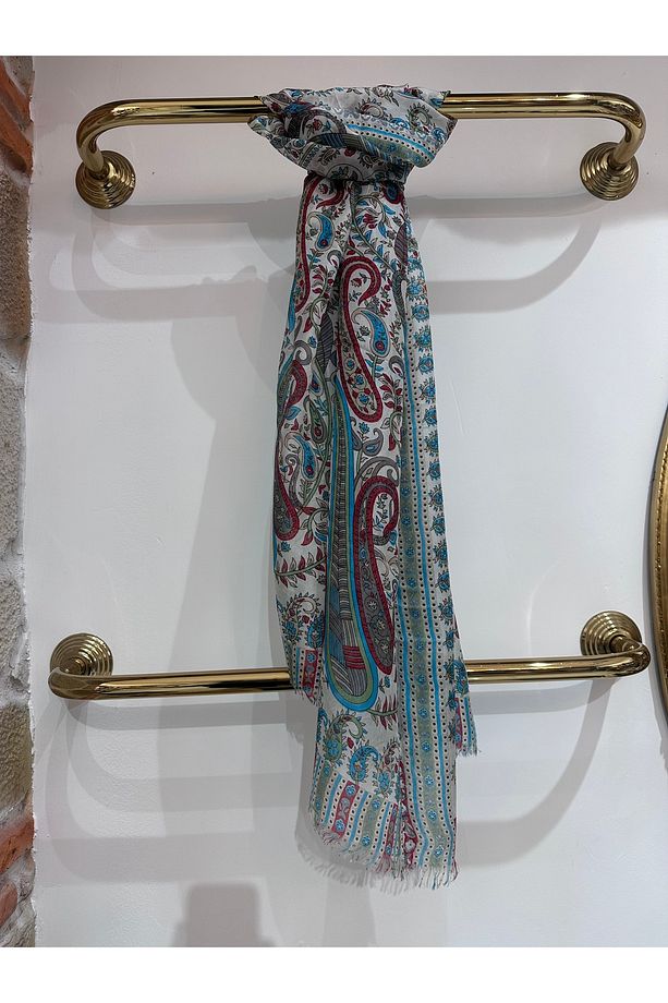 Hint ipeği şal - 1