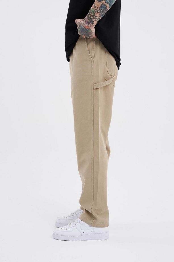Erkek Regular Bej Jean - 4