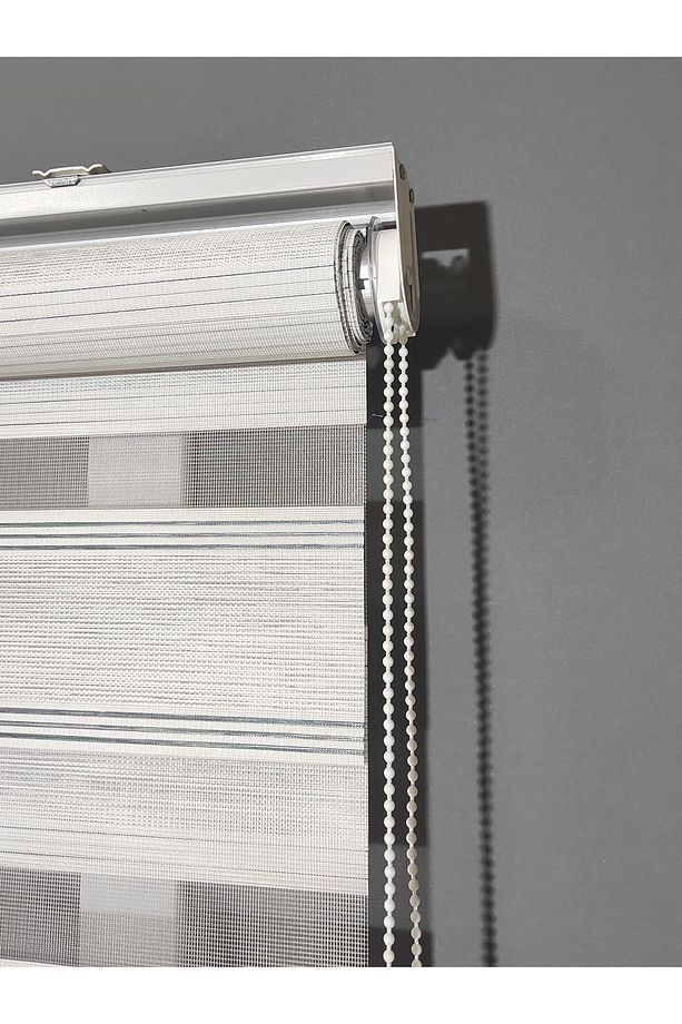 Gri Çizgili Zebra Perde 10205 V-03 - 6