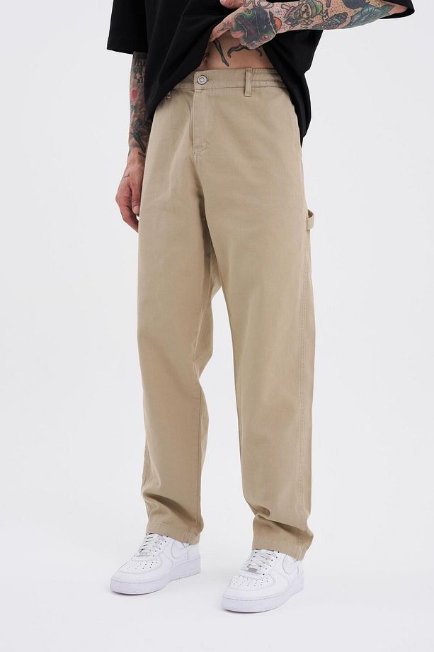 Erkek Regular Bej Jean - 2