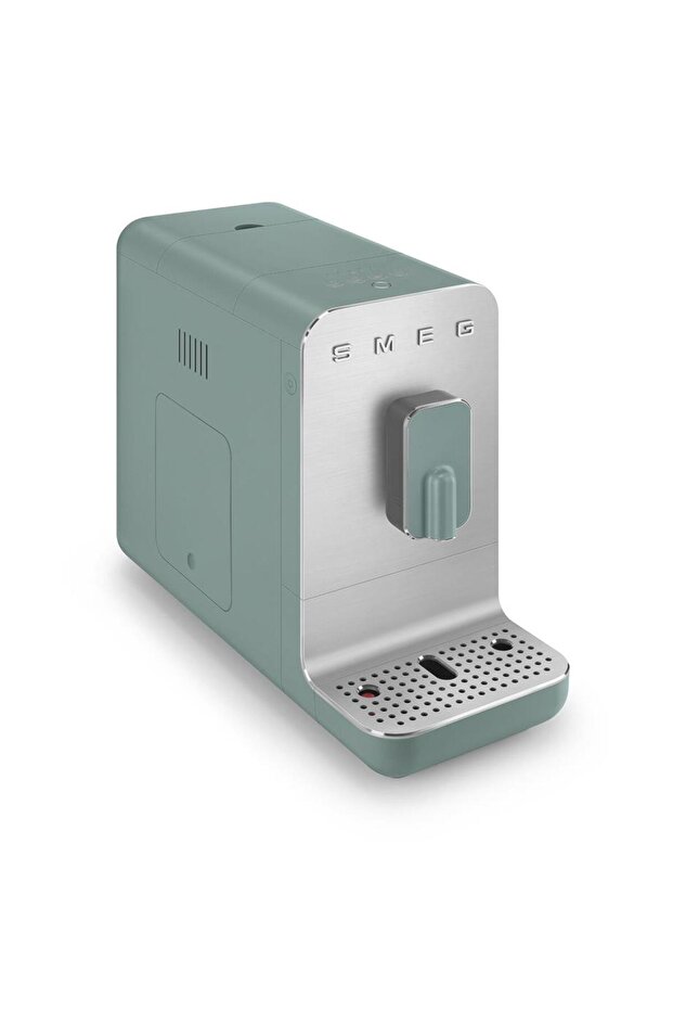 50's Style Fully Automatic Espresso Coffee Machine Matte Emerald Green - 6