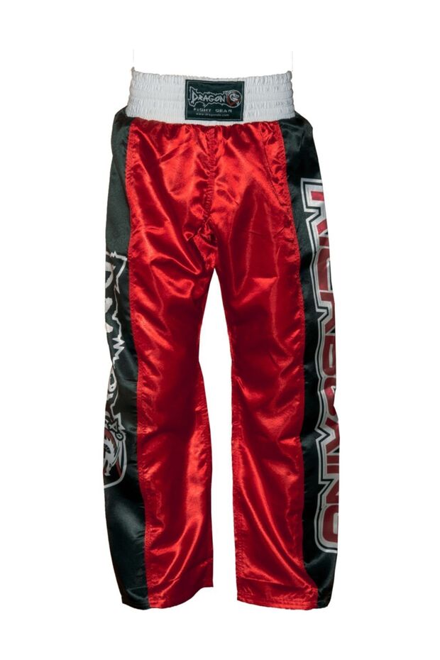 Kırmızı Kick Boks Pantolonu - 1
