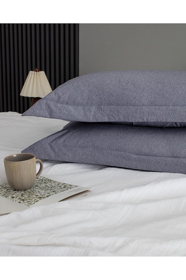 Meleni Tek Kişilik Comforter Set - İndigo - 4