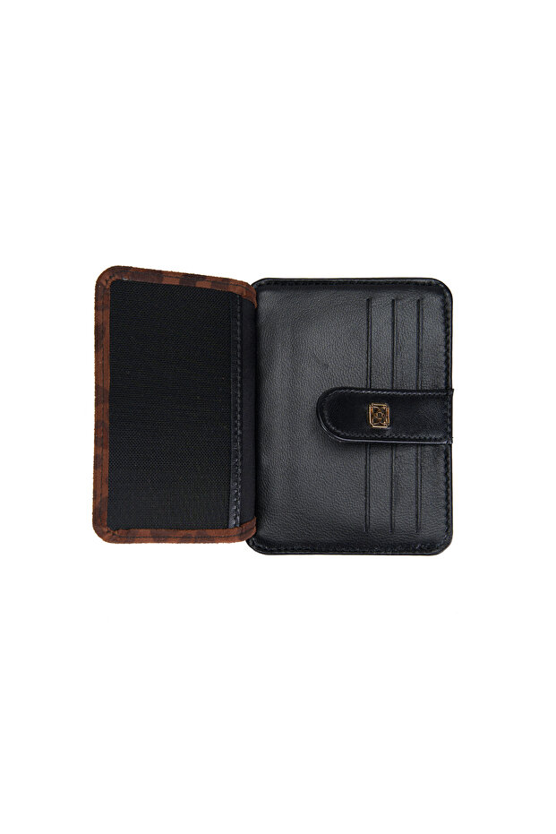 Diona Leopar Baskılı Kadın Cüzdan - 5