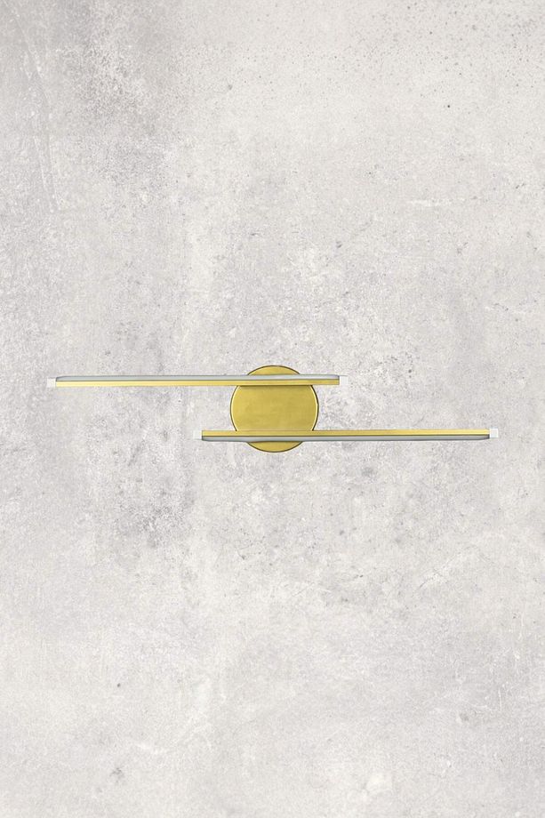 Sare Aplik Modern Tasarım Eskitme Renk - Gün Işığı Ledli Banyo - Mutfak - Salon Led Duvar Aplik - 5