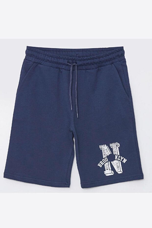 Boy's Shorts Navy Blue - Sea