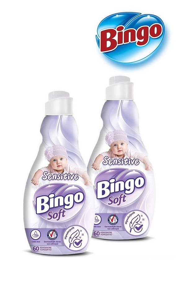 Soft Konsantre Çamaşır Yumuşatıcısı Sensitive 1440 ml X 2 Adet - 1