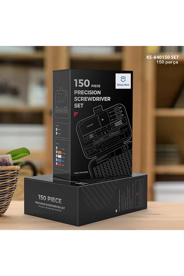 150 si 1 Arada Manyetik Hassas Tornavida Seti KS-840150 - 3