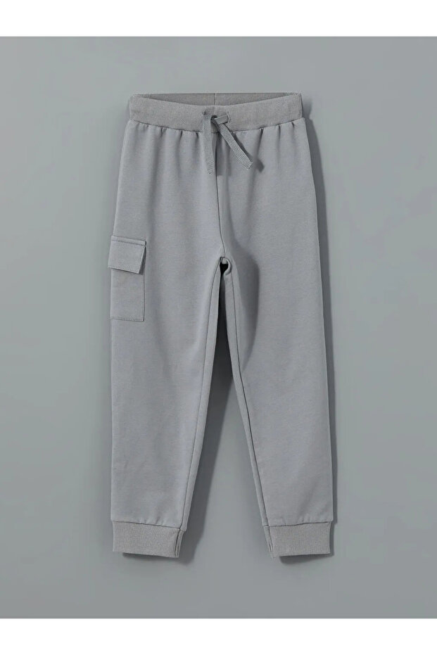 Beli Lastikli Erkek Çocuk Eşofman Alt 2'li - 5