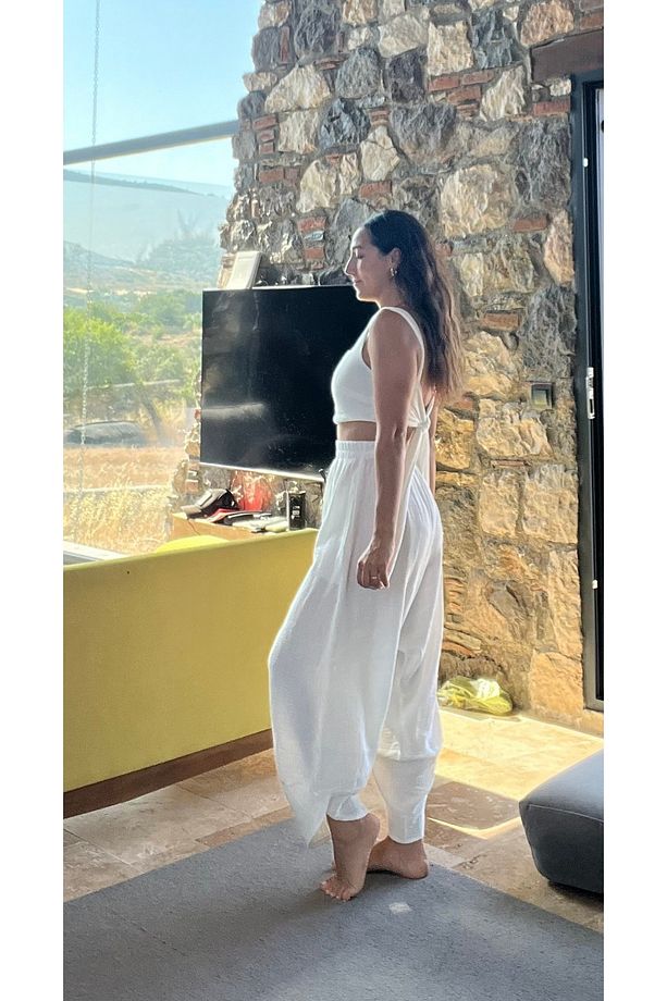 Bohem Baggy Şalvar Pantolon - 5