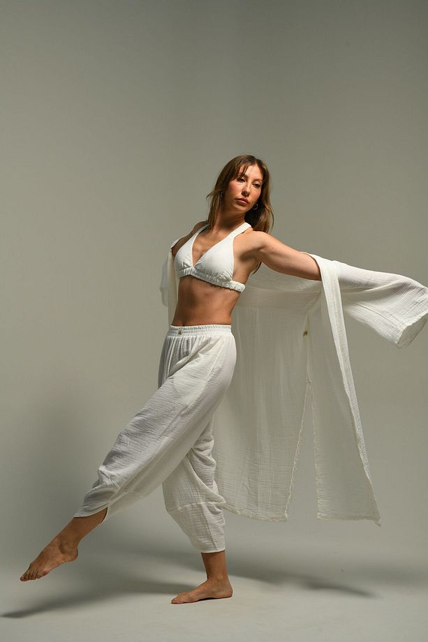 Bohem Baggy Şalvar Pantolon - 1