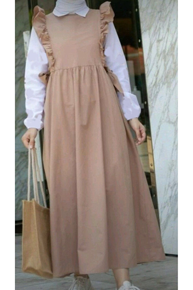2-Piece Plain Crew Neck Women