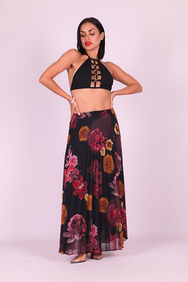 Kadın Pileli Etek - 3