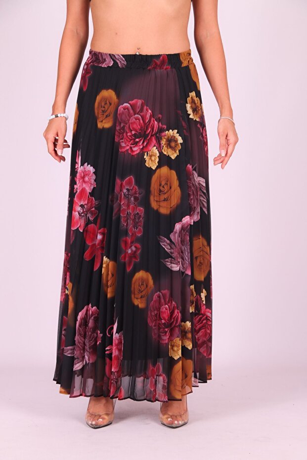 Kadın Pileli Etek - 4