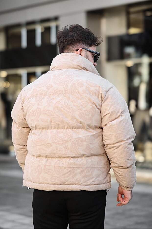 معطف رجالي مطبوع عليه قطيع - 3