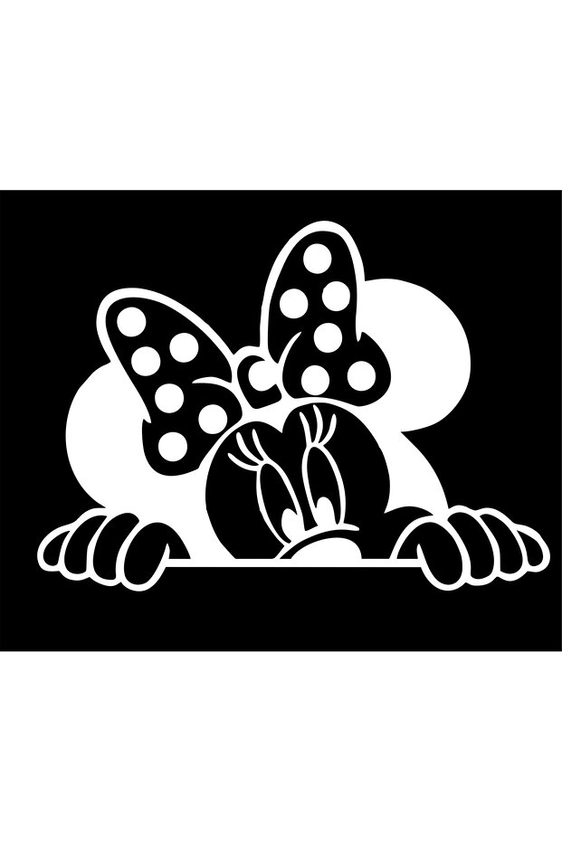 Mickey Mause2 Auto Sticker (21X15 cm)
